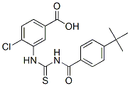 530132-43-5,4-CHLORO-3-[[[[4-(1,1-DIMETHYLETHYL)BENZOYL]AMINO]THIOXOMETHYL]AMINO]-BENZOIC ACID