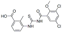 530134-45-3,3-[[[(3,5-DICHLORO-2-METHOXYBENZOYL)AMINO]THIOXOMETHYL]AMINO]-2-METHYL-BENZOIC ACID