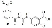 530134-72-6,5-[[[(2-BROMO-5-NITROBENZOYL)AMINO]THIOXOMETHYL]AMINO]-2-CHLORO-BENZOIC ACID