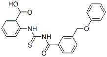 530134-73-7,2-[[[[3-(PHENOXYMETHYL)BENZOYL]AMINO]THIOXOMETHYL]AMINO]-BENZOIC ACID