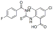 530138-14-8,3,5-DICHLORO-2-[[[(4-FLUOROBENZOYL)AMINO]THIOXOMETHYL]AMINO]-BENZOIC ACID