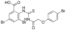 530138-85-3,3,5-DIBROMO-2-[[[[(4-BROMOPHENOXY)ACETYL]AMINO]THIOXOMETHYL]AMINO]-BENZOIC ACID