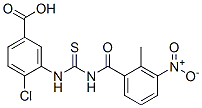 530140-93-3,4-CHLORO-3-[[[(2-METHYL-3-NITROBENZOYL)AMINO]THIOXOMETHYL]AMINO]-BENZOIC ACID