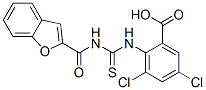 530147-46-7,2-[[[(2-BENZOFURANYLCARBONYL)AMINO]THIOXOMETHYL]AMINO]-3,5-DICHLORO-BENZOIC ACID