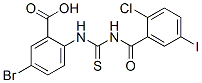 530147-60-5,5-BROMO-2-[[[(2-CHLORO-5-IODOBENZOYL)AMINO]THIOXOMETHYL]AMINO]-BENZOIC ACID
