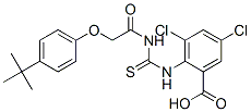 530148-20-0,3,5-DICHLORO-2-[[[[[4-(1,1-DIMETHYLETHYL)PHENOXY]ACETYL]AMINO]THIOXOMETHYL]AMINO]-BENZOIC ACID