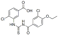 530152-71-7,4-CHLORO-3-[[[(3-CHLORO-4-ETHOXYBENZOYL)AMINO]THIOXOMETHYL]AMINO]-BENZOIC ACID