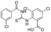 530153-35-6,3,5-DICHLORO-2-[[[(3-CHLOROBENZOYL)AMINO]THIOXOMETHYL]AMINO]-BENZOIC ACID