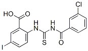 530153-47-0,2-[[[(3-CHLOROBENZOYL)AMINO]THIOXOMETHYL]AMINO]-5-IODO-BENZOIC ACID