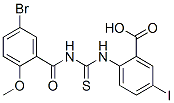 530154-17-7,2-[[[(5-BROMO-2-METHOXYBENZOYL)AMINO]THIOXOMETHYL]AMINO]-5-IODO-BENZOIC ACID