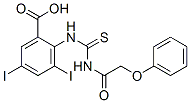 530154-32-6,3,5-DIIODO-2-[[[(PHENOXYACETYL)AMINO]THIOXOMETHYL]AMINO]-BENZOIC ACID