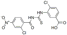 530155-80-7,4-CHLORO-3-[[[(2-CHLORO-4-NITROBENZOYL)AMINO]THIOXOMETHYL]AMINO]-BENZOIC ACID