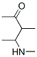 53019-44-6,2-Pentanone, 3-methyl-4-(methylamino)- (9CI)