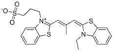 53035-42-0,2-[3-(3-ethyl-3H-benzothiazol-2-ylidene)isobut-1-enyl]-3-(3-sulphonatopropyl)benzothiazolium