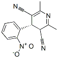 53055-16-6,(4R)-2,6-dimethyl-4-(2-nitrophenyl)-3,4-dihydropyridine-3,5-dicarbonitrile