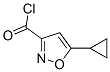 53064-58-7,3-Isoxazolecarbonyl chloride, 5-cyclopropyl- (9CI)