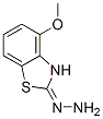53065-23-9,2(3H)-Benzothiazolone,4-methoxy-,hydrazone(9CI)