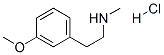 53102-69-5,[2-(3-METHOXY-PHENYL)-ETHYL]-METHYL-AMINE HYDROCHLORIDE