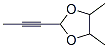 53106-41-5,1,3-Dioxolane, 4,5-dimethyl-2-(1-propynyl)- (9CI)