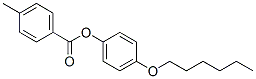 53132-07-3,Benzoic acid, 4-methyl-, 4-(hexyloxy)phenyl ester