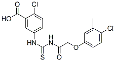 531515-75-0,2-CHLORO-5-[[[[(4-CHLORO-3-METHYLPHENOXY)ACETYL]AMINO]THIOXOMETHYL]AMINO]-BENZOIC ACID