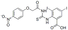 531519-69-4,3,5-DIIODO-2-[[[[(4-NITROPHENOXY)ACETYL]AMINO]THIOXOMETHYL]AMINO]-BENZOIC ACID