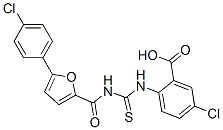 531520-79-3,5-CHLORO-2-[[[[[5-(4-CHLOROPHENYL)-2-FURANYL]CARBONYL]AMINO]THIOXOMETHYL]AMINO]-BENZOIC ACID
