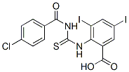531521-17-2,2-[[[(4-CHLOROBENZOYL)AMINO]THIOXOMETHYL]AMINO]-3,5-DIIODO-BENZOIC ACID