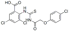 531527-91-0,3,5-DICHLORO-2-[[[[(4-CHLOROPHENOXY)ACETYL]AMINO]THIOXOMETHYL]AMINO]-BENZOIC ACID