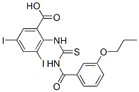 531533-66-1,3,5-DIIODO-2-[[[(3-PROPOXYBENZOYL)AMINO]THIOXOMETHYL]AMINO]-BENZOIC ACID