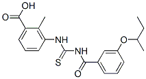 531535-29-2,2-METHYL-3-[[[[3-(1-METHYLPROPOXY)BENZOYL]AMINO]THIOXOMETHYL]AMINO]-BENZOIC ACID