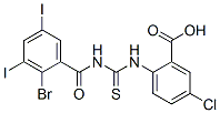 531535-34-9,2-[[[(2-BROMO-3,5-DIIODOBENZOYL)AMINO]THIOXOMETHYL]AMINO]-5-CHLORO-BENZOIC ACID
