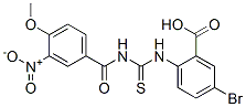 531540-46-2,5-BROMO-2-[[[(4-METHOXY-3-NITROBENZOYL)AMINO]THIOXOMETHYL]AMINO]-BENZOIC ACID