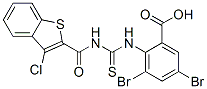 531544-38-4,3,5-DIBROMO-2-[[[[(3-CHLOROBENZO[B]THIEN-2-YL)CARBONYL]AMINO]THIOXOMETHYL]AMINO]-BENZOIC ACID