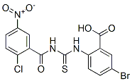 531545-27-4,5-BROMO-2-[[[(2-CHLORO-5-NITROBENZOYL)AMINO]THIOXOMETHYL]AMINO]-BENZOIC ACID