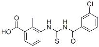 531545-46-7,3-[[[(3-CHLOROBENZOYL)AMINO]THIOXOMETHYL]AMINO]-2-METHYL-BENZOIC ACID
