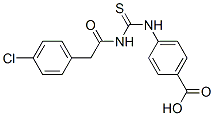 531545-59-2,4-[[[[(4-CHLOROPHENYL)ACETYL]AMINO]THIOXOMETHYL]AMINO]-BENZOIC ACID