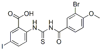 531548-51-3,2-[[[(3-BROMO-4-METHOXYBENZOYL)AMINO]THIOXOMETHYL]AMINO]-5-IODO-BENZOIC ACID