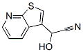 53175-08-9,Thieno[2,3-b]pyridine-3-acetonitrile, -alpha--hydroxy- (9CI)