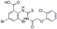 532386-89-3,3,5-DIBROMO-2-[[[[(2-CHLOROPHENOXY)ACETYL]AMINO]THIOXOMETHYL]AMINO]-BENZOIC ACID