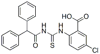532387-17-0,5-CHLORO-2-[[[(DIPHENYLACETYL)AMINO]THIOXOMETHYL]AMINO]-BENZOIC ACID