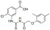 532388-20-8,4-CHLORO-3-[[[[(2,4-DIMETHYLPHENOXY)ACETYL]AMINO]THIOXOMETHYL]AMINO]-BENZOIC ACID