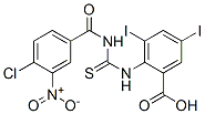 532388-27-5,2-[[[(4-CHLORO-3-NITROBENZOYL)AMINO]THIOXOMETHYL]AMINO]-3,5-DIIODO-BENZOIC ACID