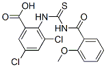 532407-56-0,3,5-DICHLORO-2-[[[(2-METHOXYBENZOYL)AMINO]THIOXOMETHYL]AMINO]-BENZOIC ACID