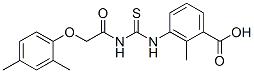 532408-09-6,3-[[[[(2,4-DIMETHYLPHENOXY)ACETYL]AMINO]THIOXOMETHYL]AMINO]-2-METHYL-BENZOIC ACID