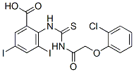 532408-18-7,2-[[[[(2-CHLOROPHENOXY)ACETYL]AMINO]THIOXOMETHYL]AMINO]-3,5-DIIODO-BENZOIC ACID