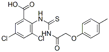 532408-29-0,3,5-DICHLORO-2-[[[[(4-METHYLPHENOXY)ACETYL]AMINO]THIOXOMETHYL]AMINO]-BENZOIC ACID