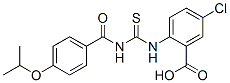 532408-76-7,5-CHLORO-2-[[[[4-(1-METHYLETHOXY)BENZOYL]AMINO]THIOXOMETHYL]AMINO]-BENZOIC ACID
