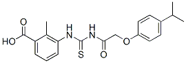532409-36-2,2-METHYL-3-[[[[[4-(1-METHYLETHYL)PHENOXY]ACETYL]AMINO]THIOXOMETHYL]AMINO]-BENZOIC ACID