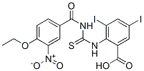 532409-39-5,2-[[[(4-ETHOXY-3-NITROBENZOYL)AMINO]THIOXOMETHYL]AMINO]-3,5-DIIODO-BENZOIC ACID